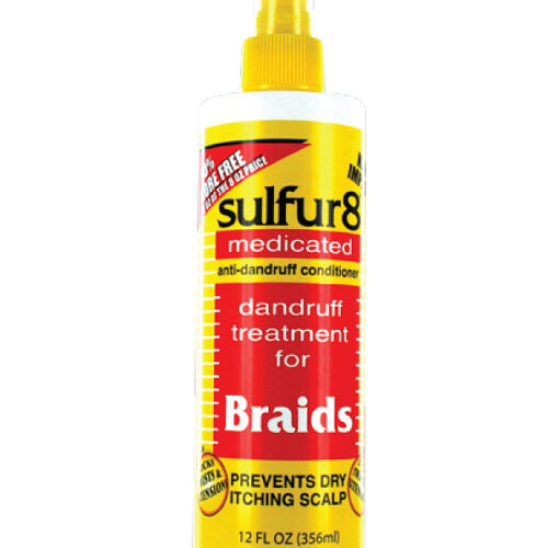 Sulfur8 Sulfur 8 Medicated Dandruff Treatment Spray For Braids 8oz